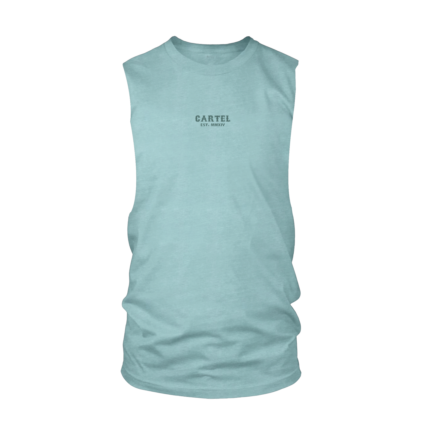 Salt & Steel Cut-Off Tank - Seaglass