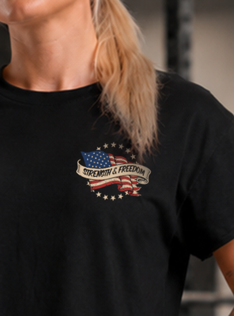 American 250 Hand Cut Crop - Black (Limited Edition)