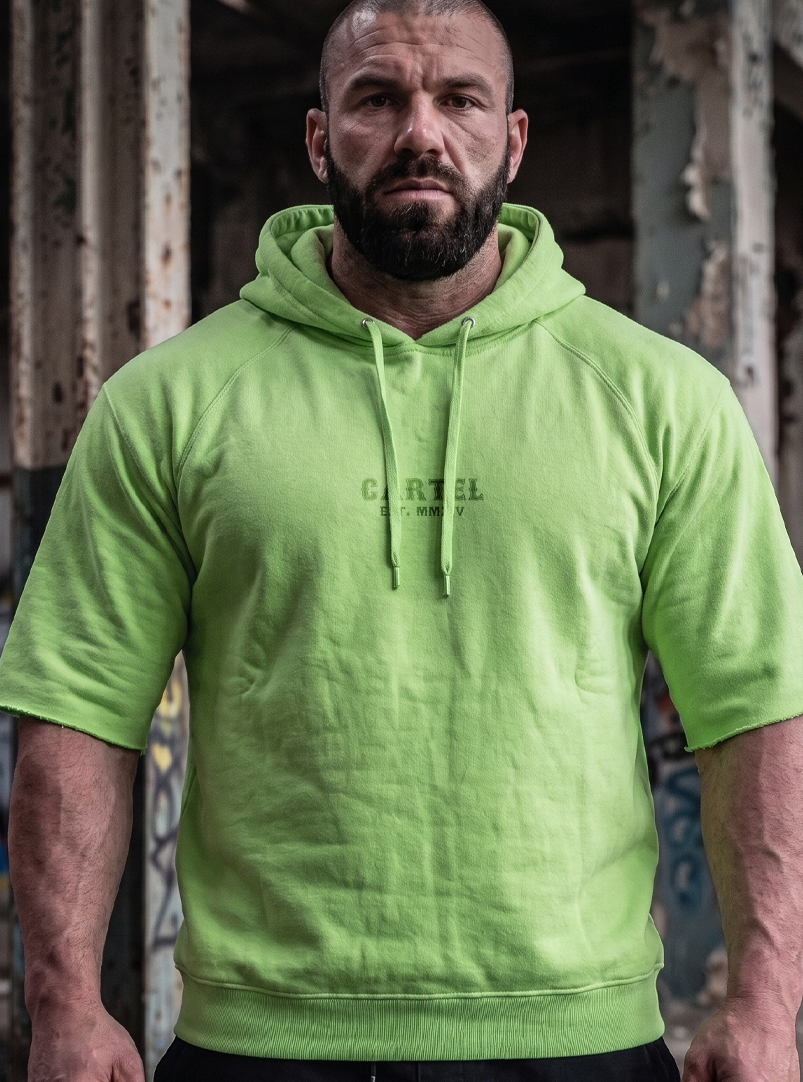 Cold Strike Pump Cut Hoodie - Limewash