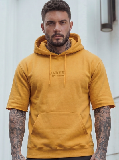 Death Grip Pump Cut Hoodie - Sundown
