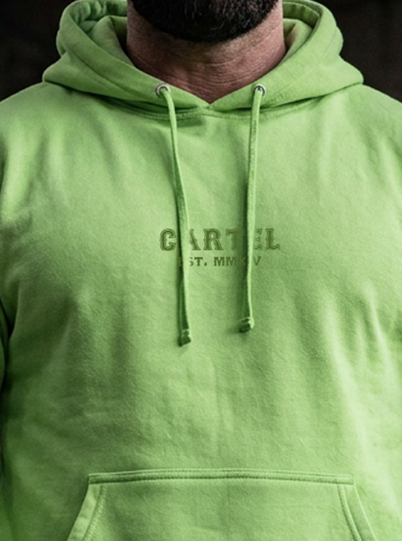 Cold Strike Pump Cut Hoodie - Limewash