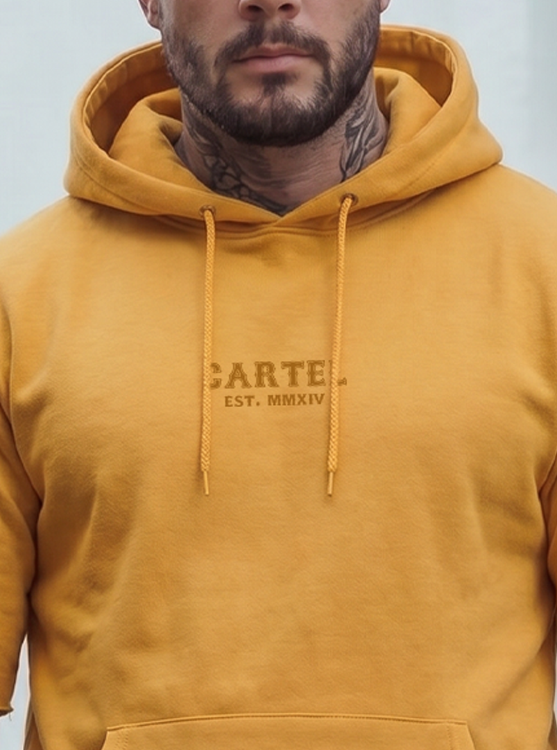 Death Grip Pump Cut Hoodie - Sundown