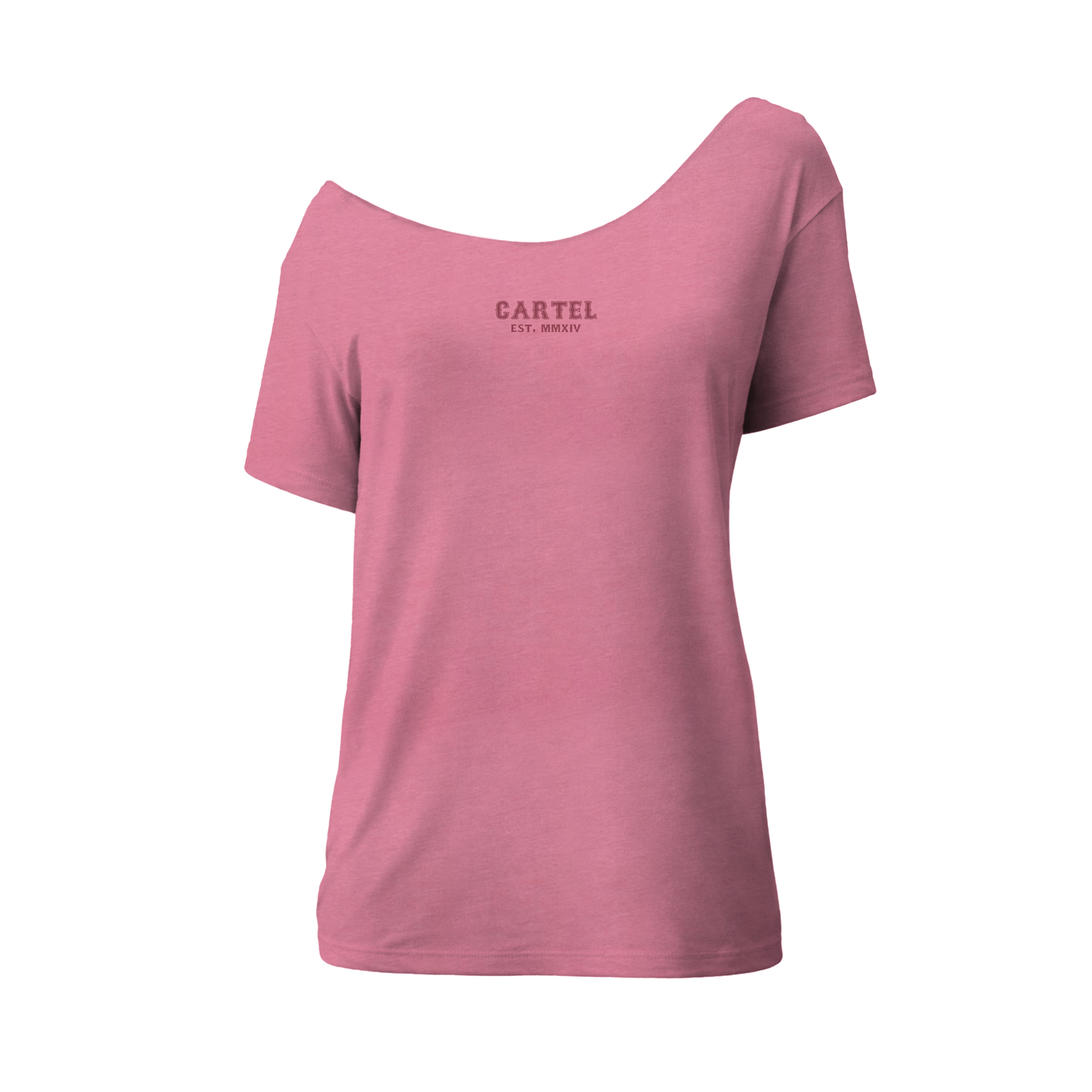 Dead Bloom Street Cut T-Shirt - Dusty Rose