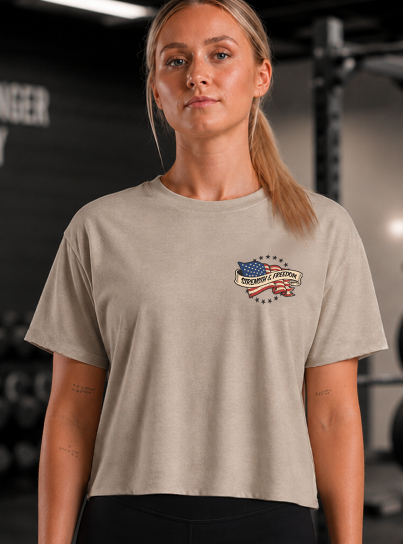 American 250 Hand Cut Crop - Sand (Limited Edition)