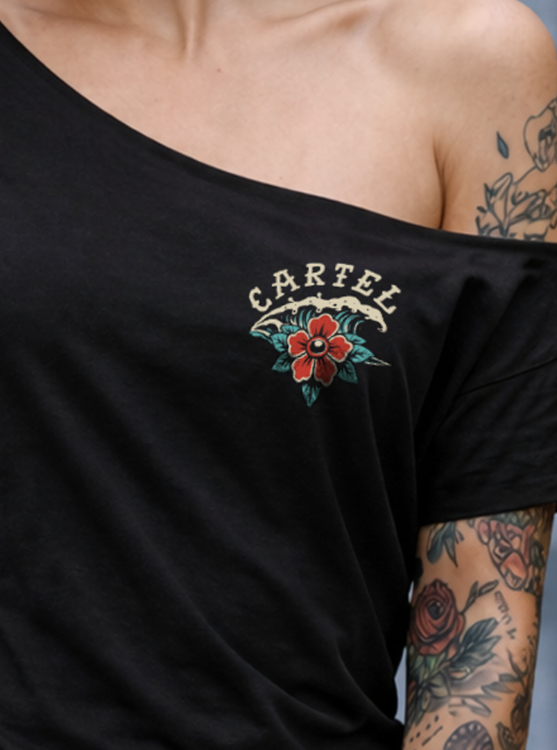 Full Sail Street Cut T-Shirt - Black