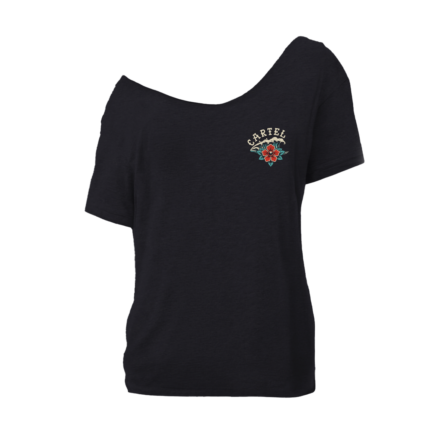 Full Sail Street Cut T-Shirt - Black