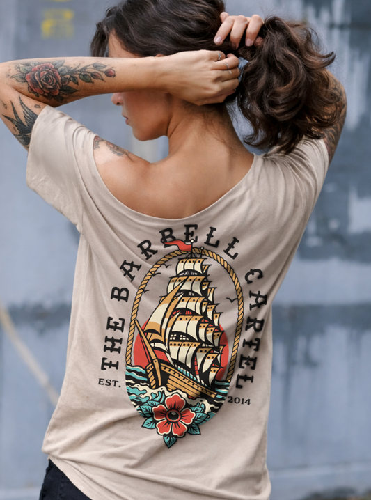 Full Sail Street Cut T-Shirt - Sand