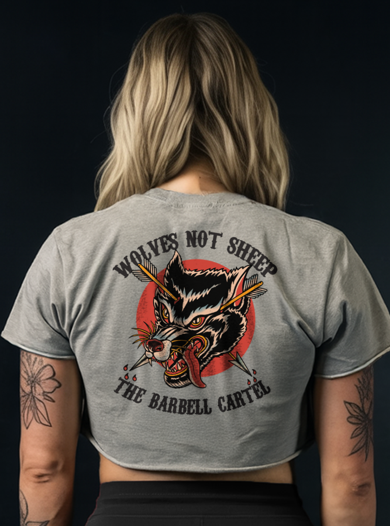 Wolves Crop T-Shirt - Athletic