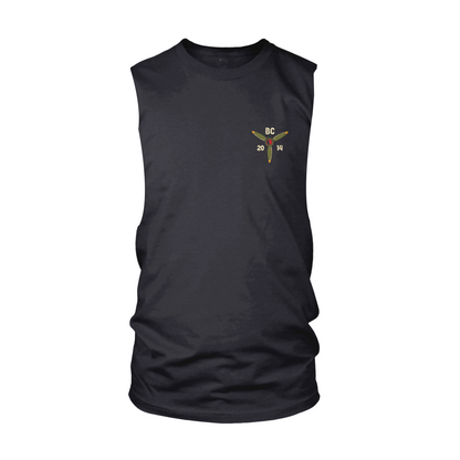 Aces 2.0 Black Cut-Off Tank