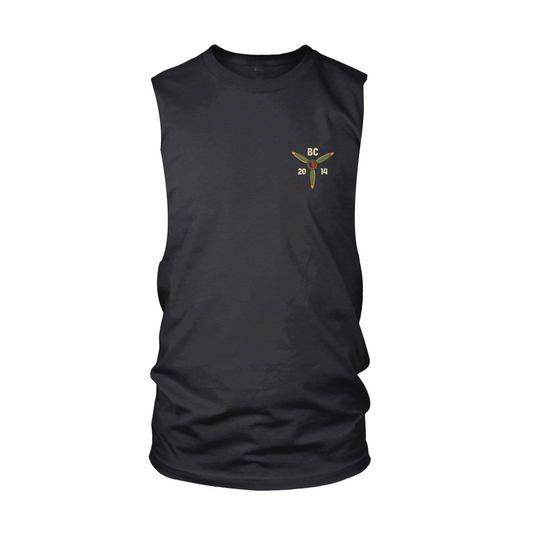 Aces 2.0 Black Cut-Off Tank