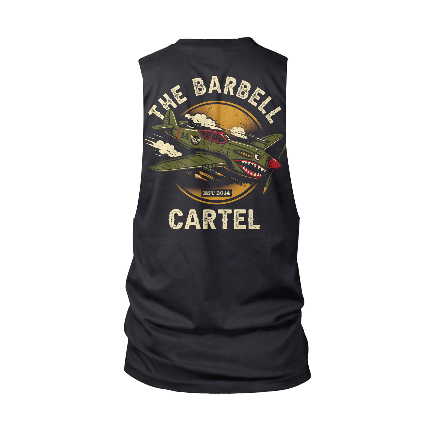 Aces 2.0 Black Cut-Off Tank