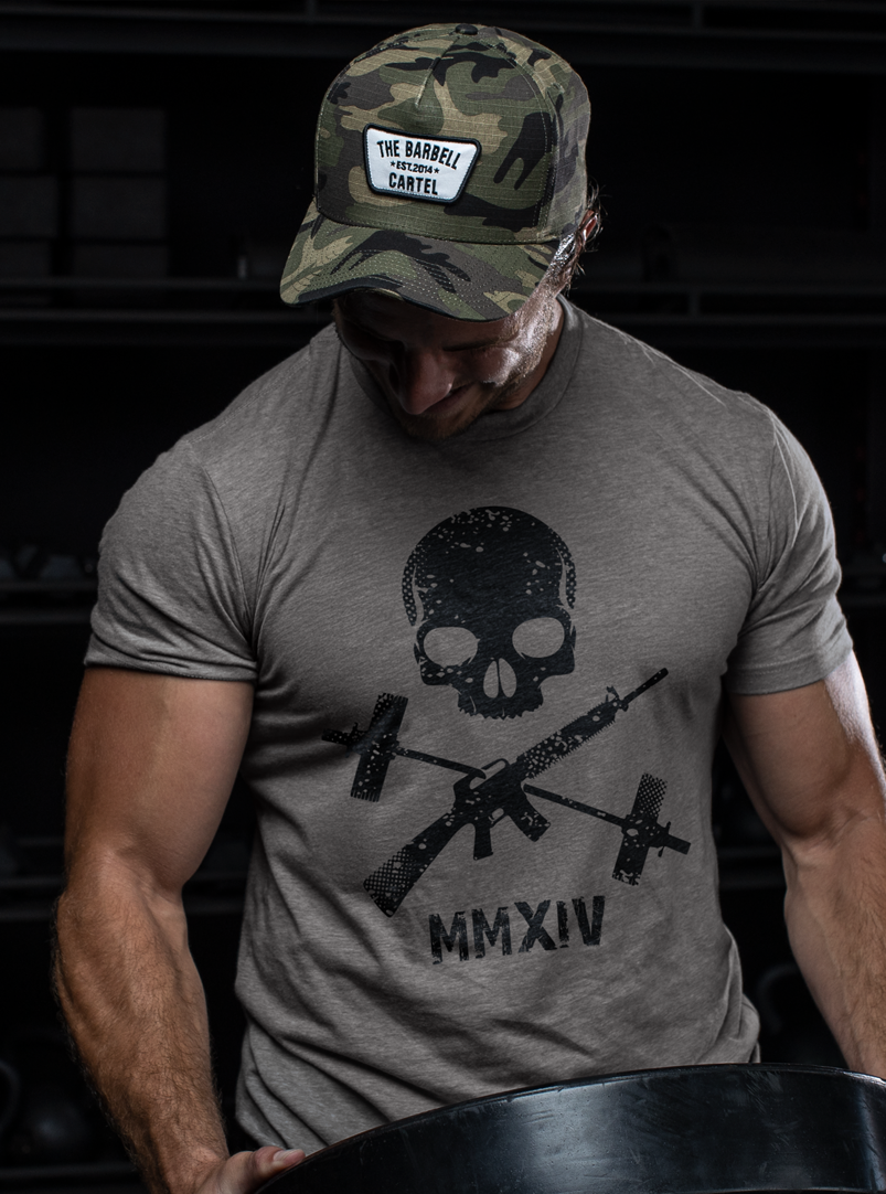 Hot Crossed Guns T-Shirt - Heavy Metal (Limited Edition)