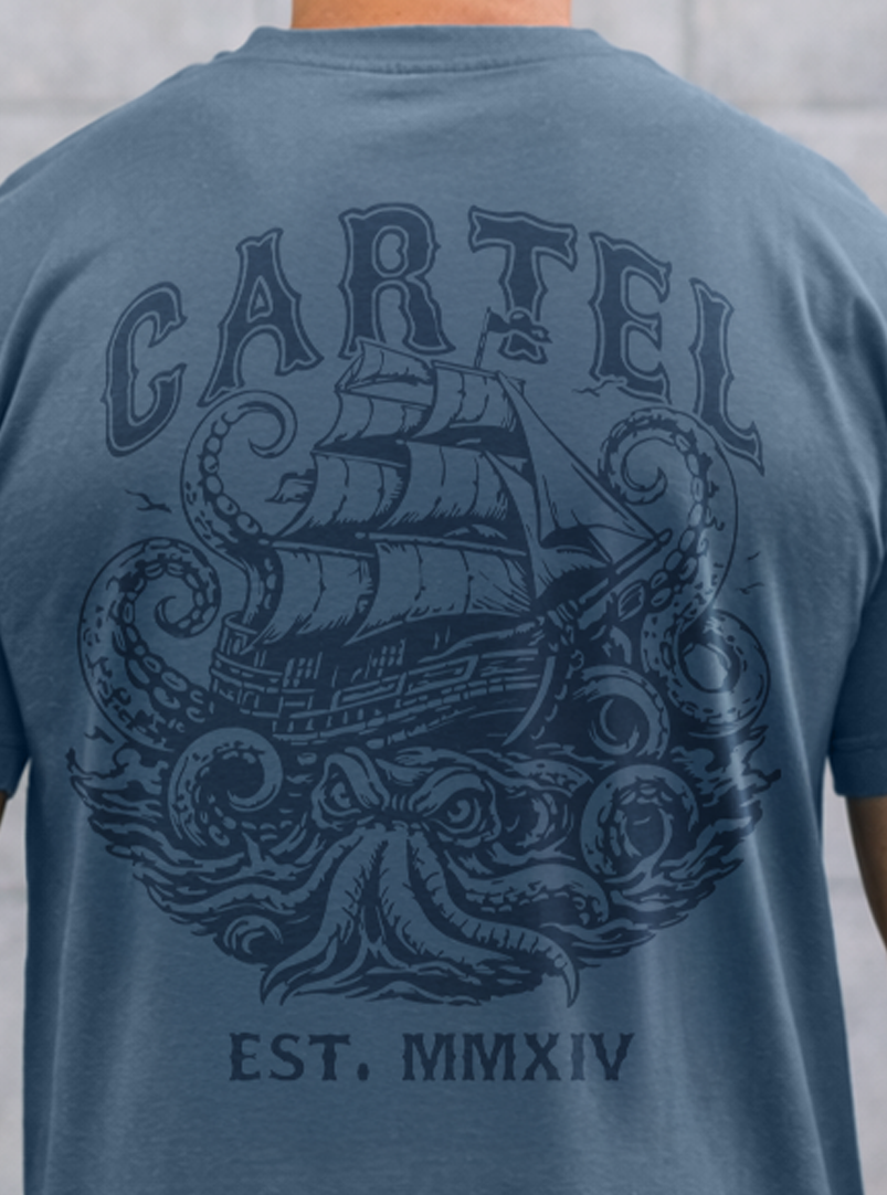 High Seas T-Shirt - Washed Slate