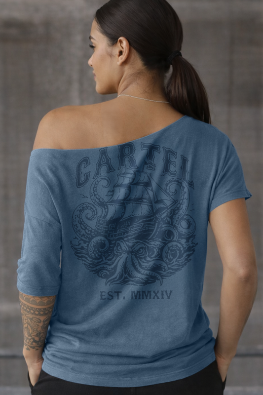 High Seas Street Cut T-Shirt - Washed Slate