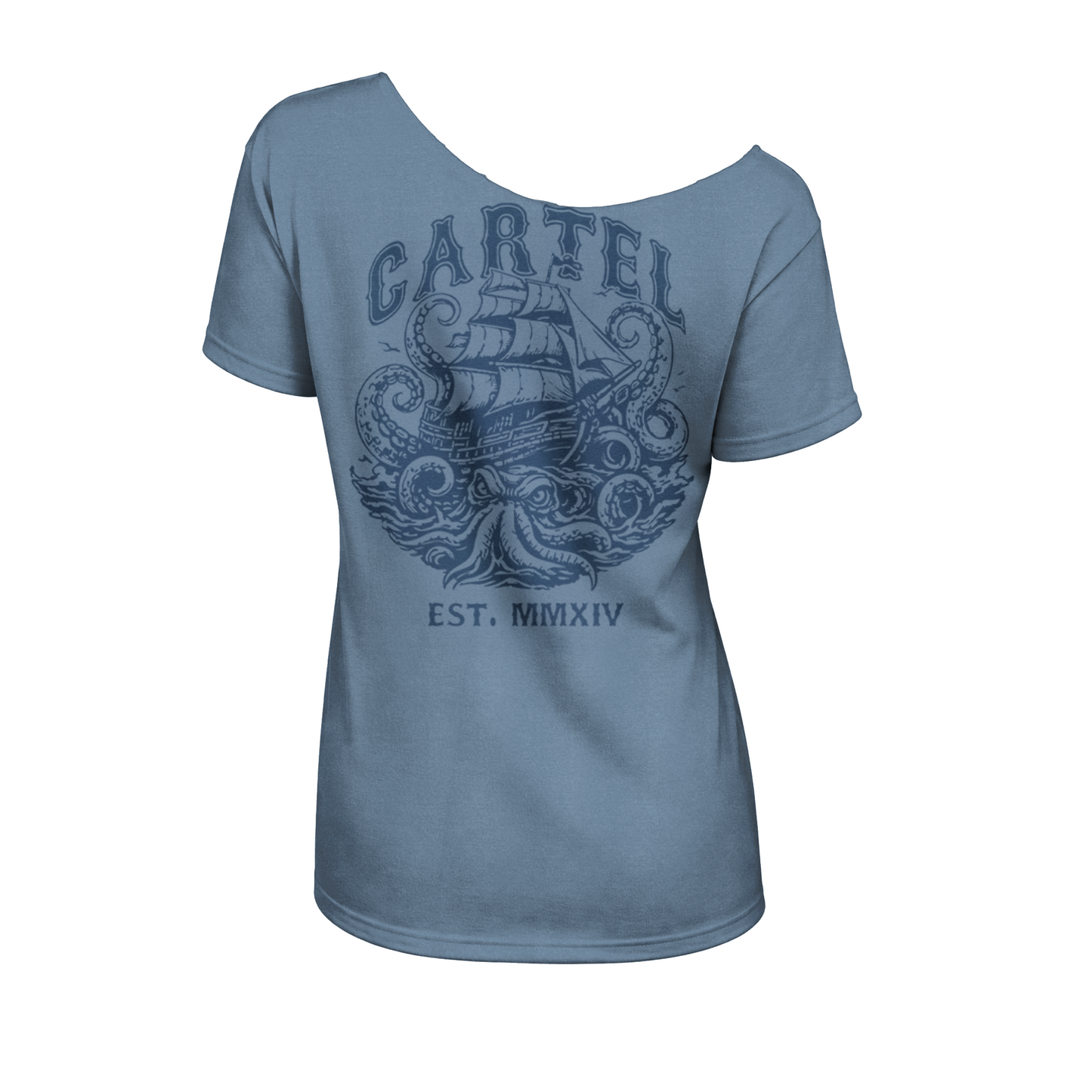 High Seas Street Cut T-Shirt - Washed Slate