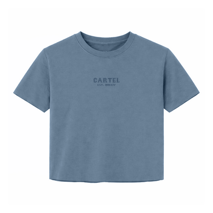 High Seas Hand Cut Crop - Washed Slate