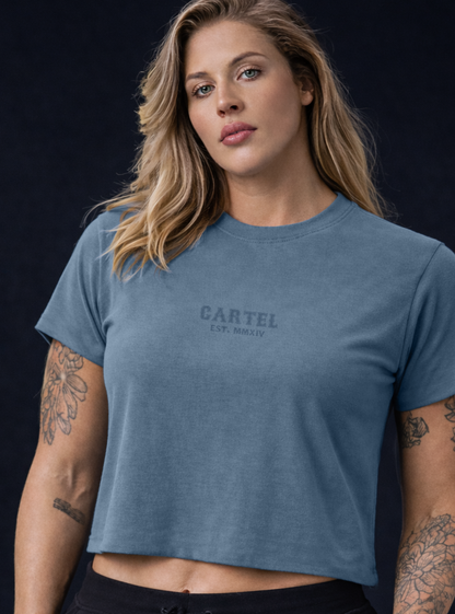 High Seas Hand Cut Crop - Washed Slate