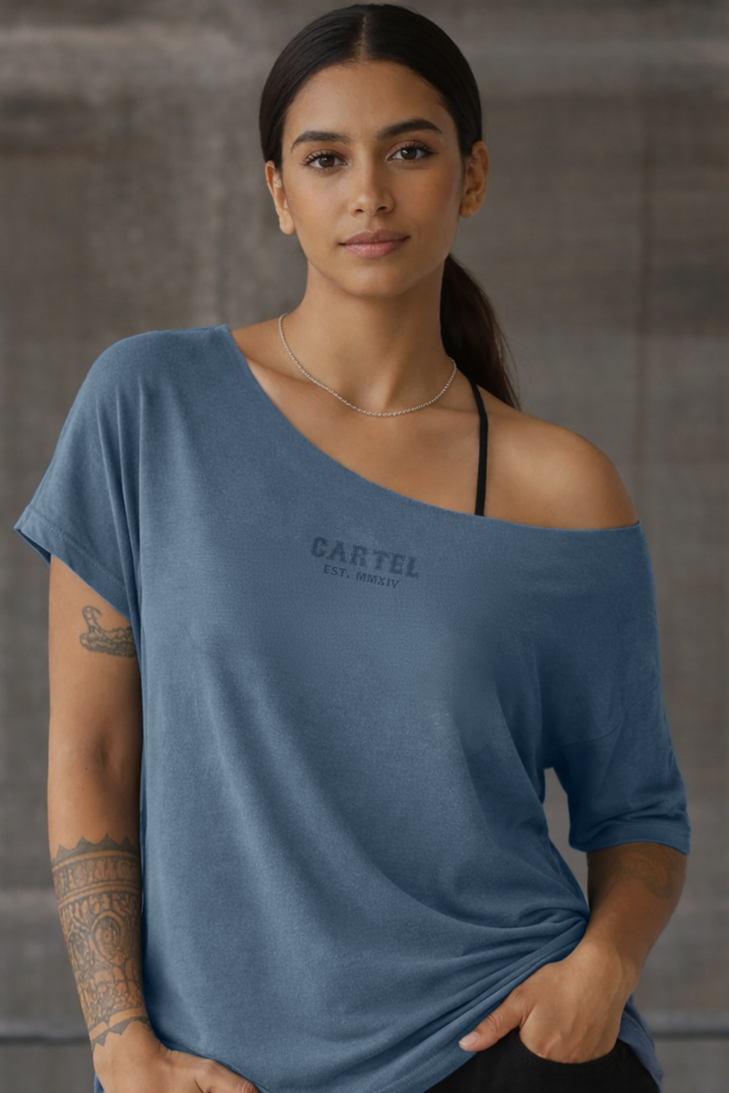 High Seas Street Cut T-Shirt - Washed Slate