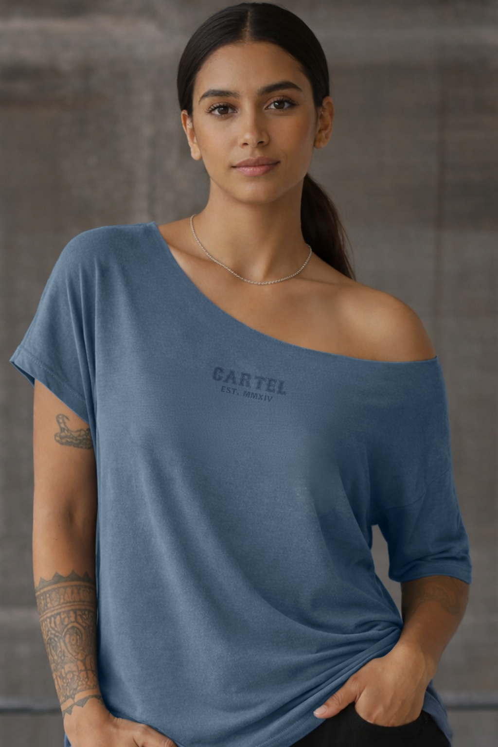 High Seas Street Cut T-Shirt - Washed Slate
