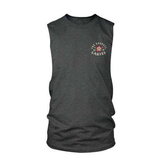 Million Dollar Baby Cut-Off Tank - Charcoal