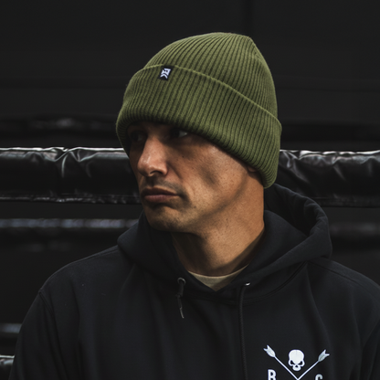 Classic Knit Beanie - Military