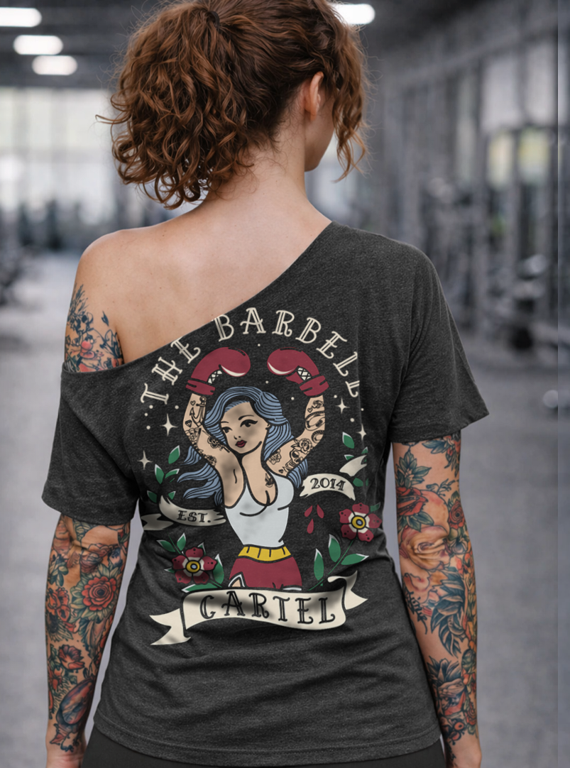 Million Dollar Baby Street Cut T-Shirt - Charcoal