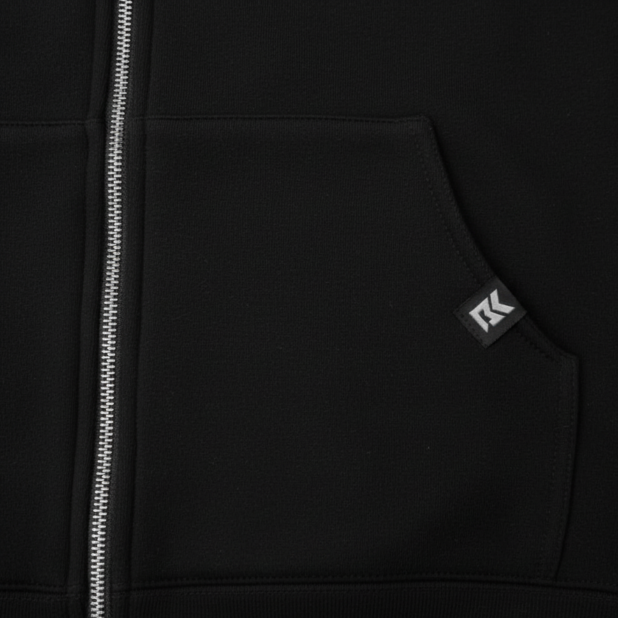 Blackout Heavyweight Zip-Up Hoodie