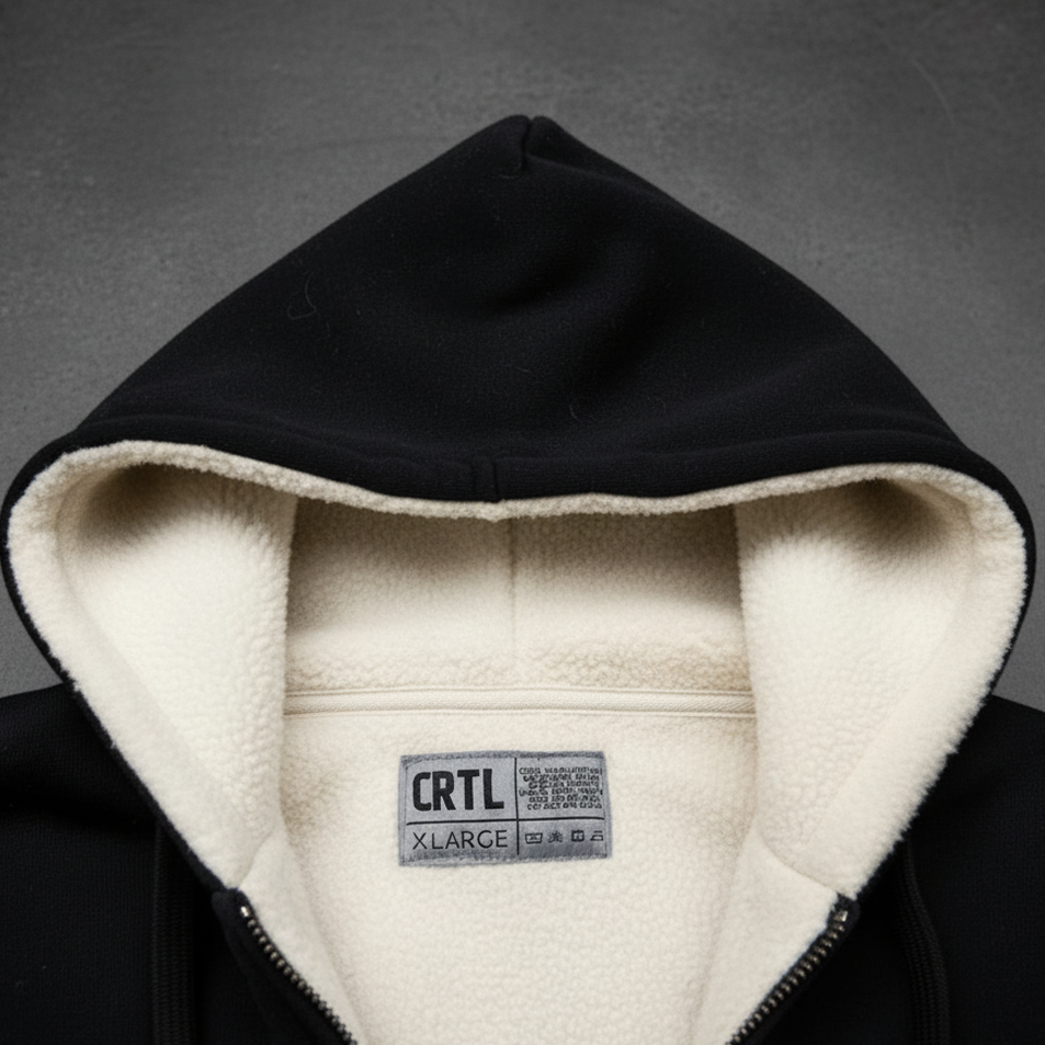 Blackout Heavyweight Zip-Up Hoodie