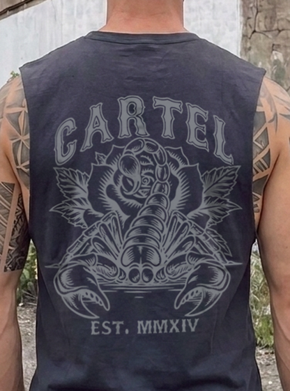 Death Grip Cut-Off Tank - Midnight