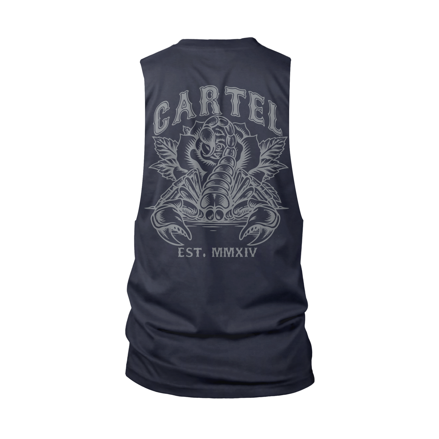 Death Grip Cut-Off Tank - Midnight