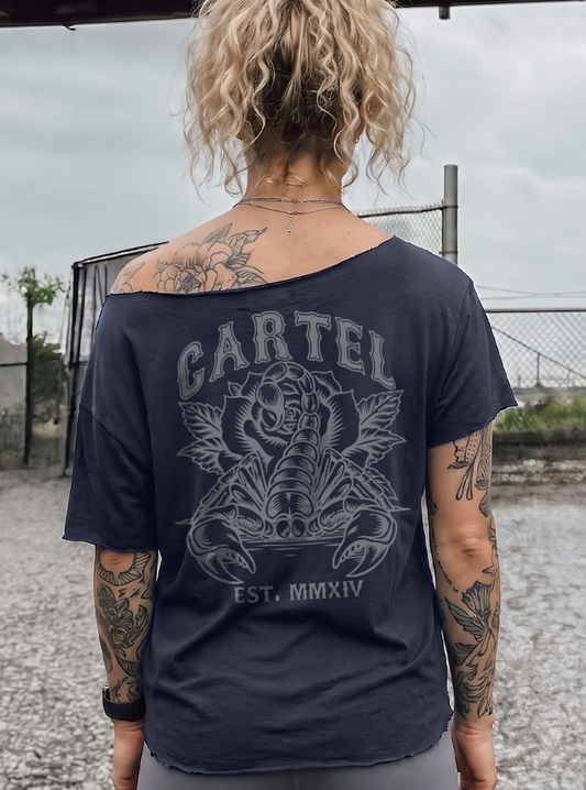 Death Grip Street Cut T-Shirt - Midnight