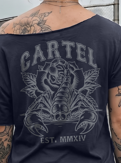 Death Grip Street Cut T-Shirt - Midnight