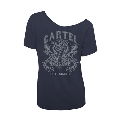 Death Grip Street Cut T-Shirt - Midnight