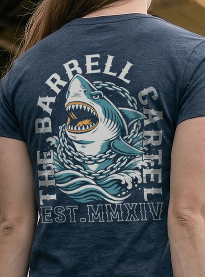 Killer Gainz 2.0 Hand Cut Crop -  Heather Navy