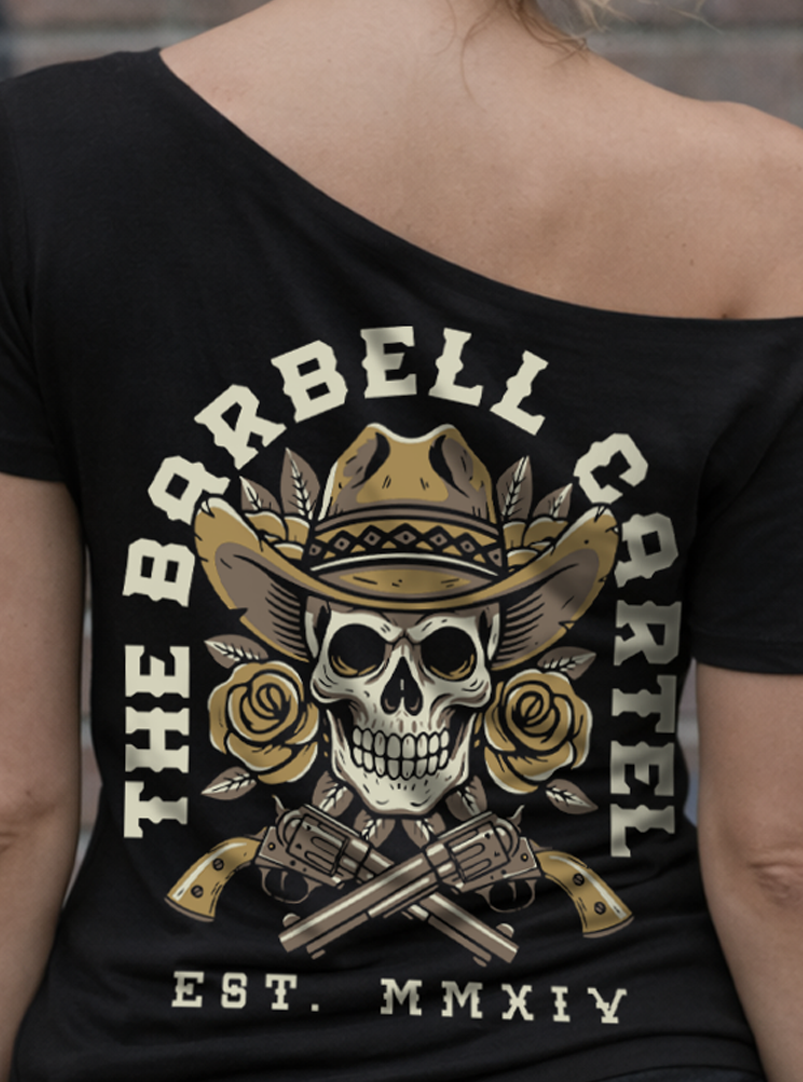 Outlaw Street Cut T-Shirt - Black