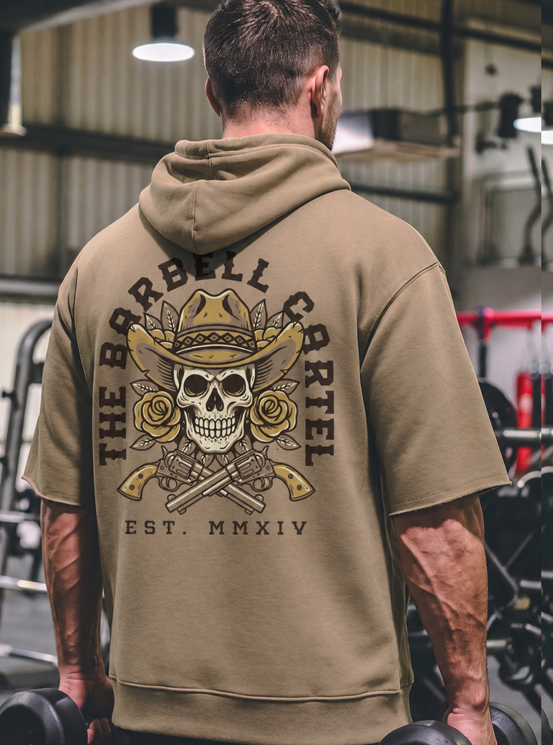 Outlaw Pump Cut Hoodie - Safari