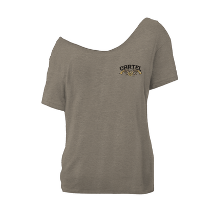 Outlaw Street Cut T-Shirt - Warm Grey