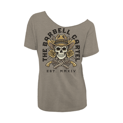 Outlaw Street Cut T-Shirt - Warm Grey