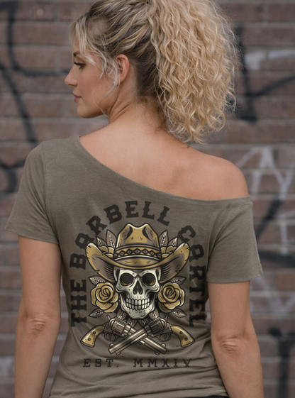 Outlaw Street Cut T-Shirt - Warm Grey