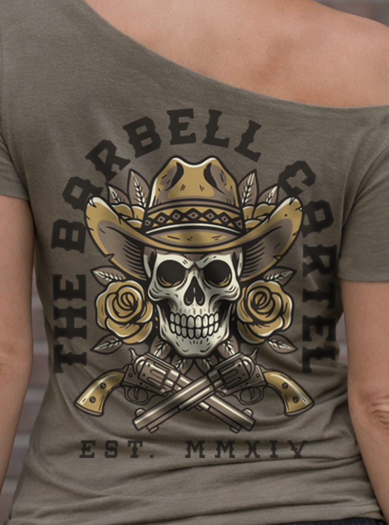 Outlaw Street Cut T-Shirt - Warm Grey