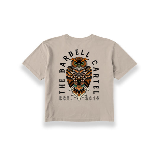 Steel Talons Heavyweight Boxy Tee - Tan