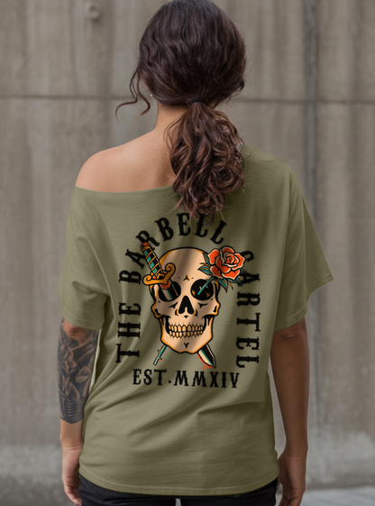 Pirates Street Cut T-Shirt - Military