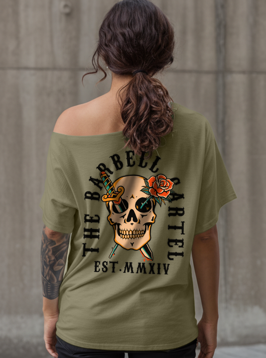 Pirates Street Cut T-Shirt - Military