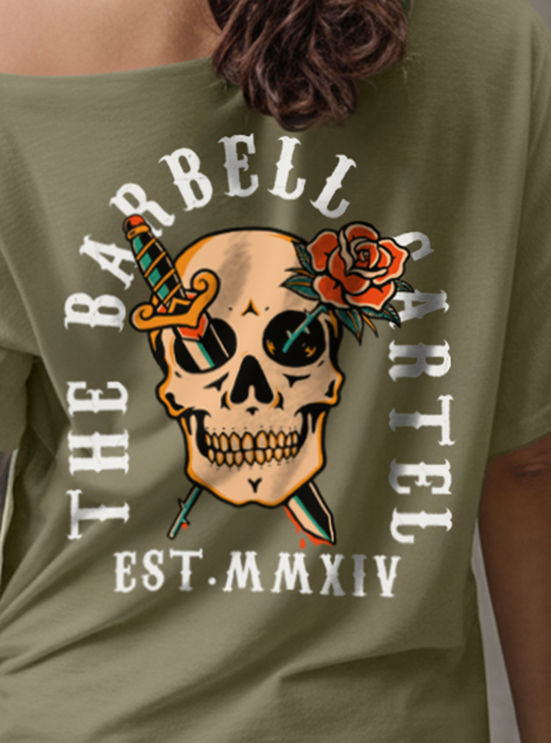 Pirates Street Cut T-Shirt - Military