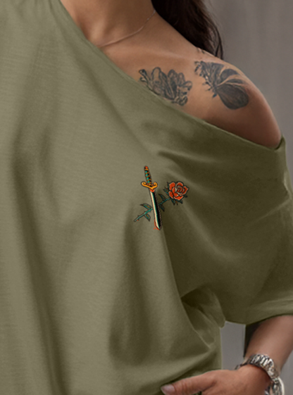 Pirates Street Cut T-Shirt - Military