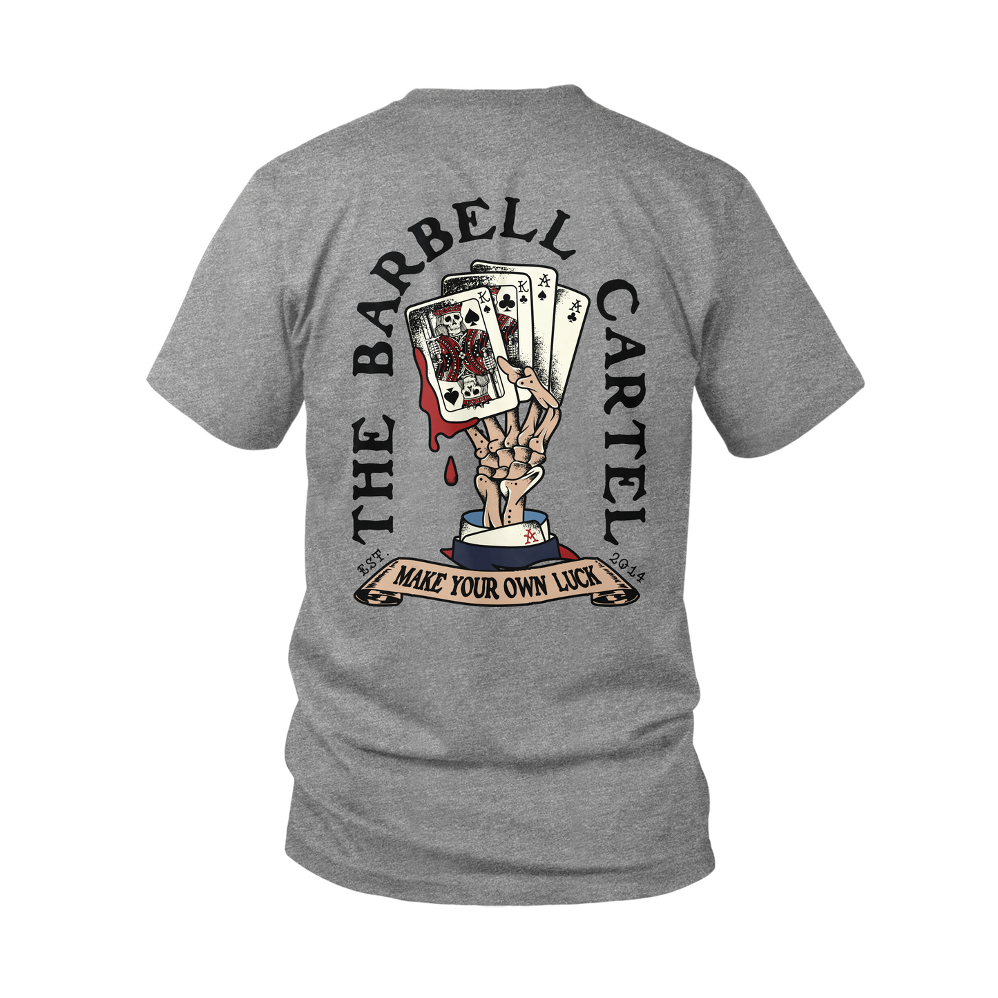 Pocket Ace T-Shirt -  Dark Heather Grey (Limited edition)