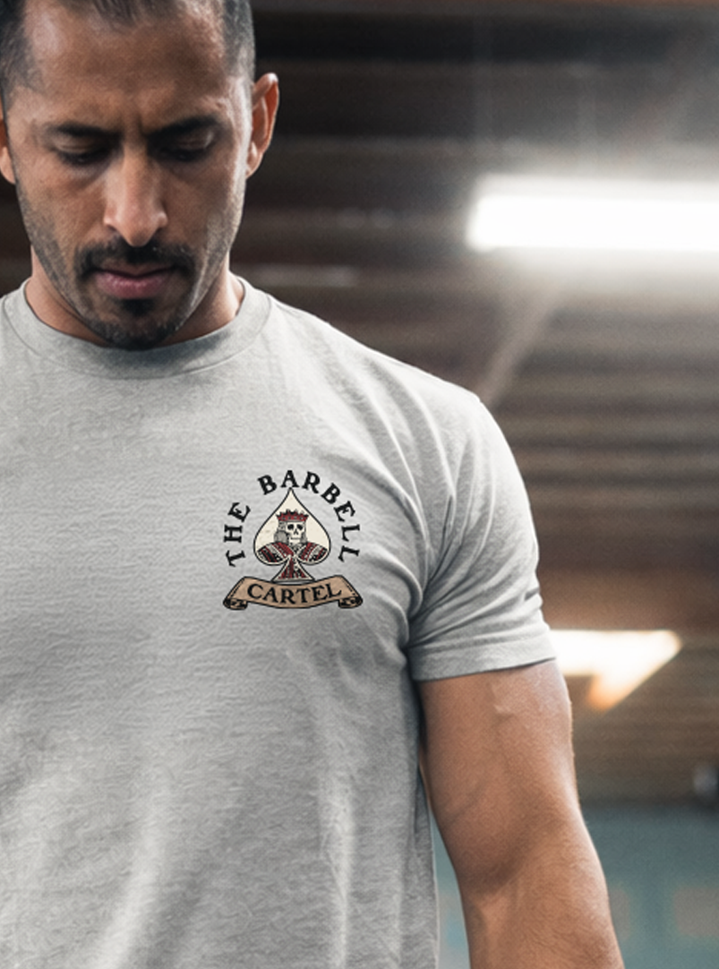 Pocket Ace T-Shirt -  Dark Heather Grey (Limited edition)