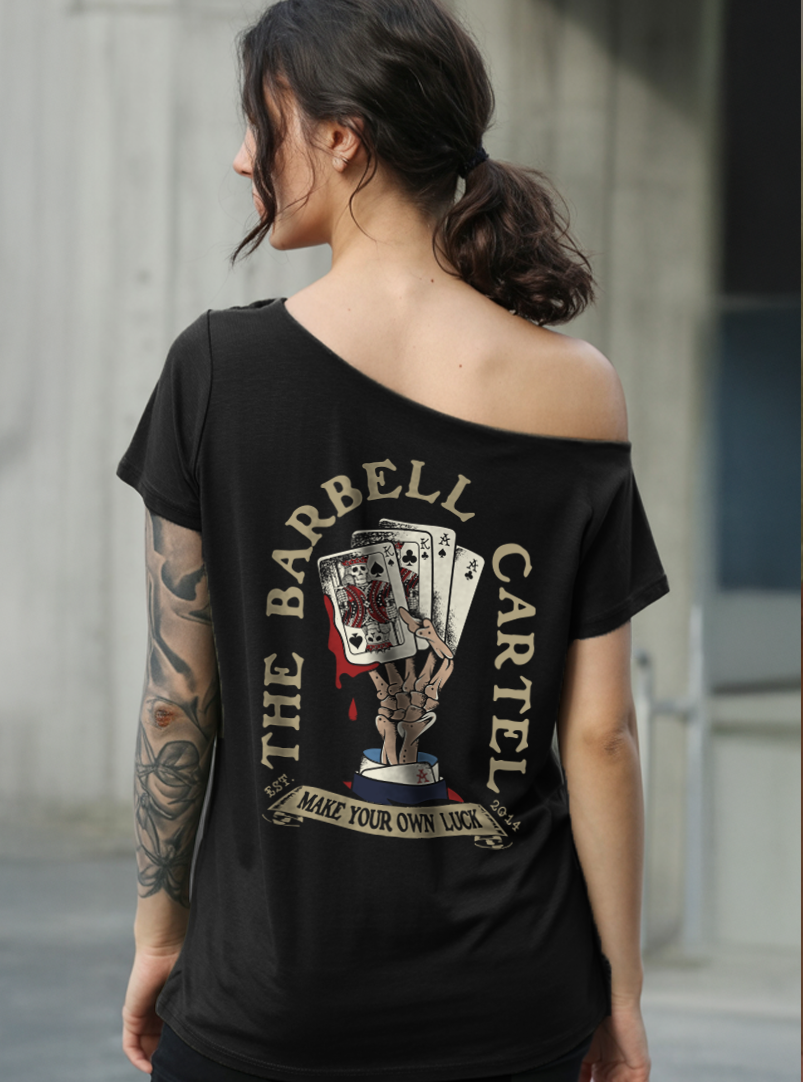 Pocket Ace Street Cut T-Shirt - Black