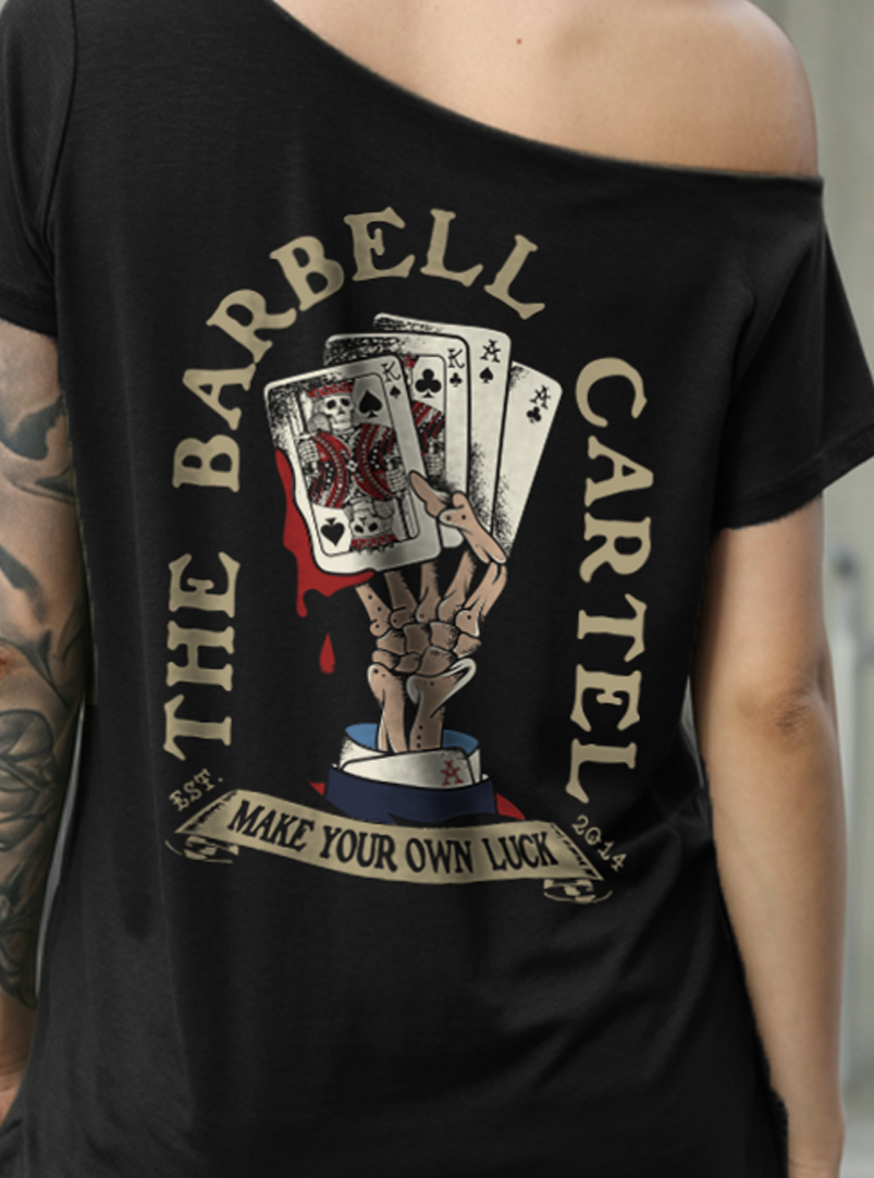 Pocket Ace Street Cut T-Shirt - Black