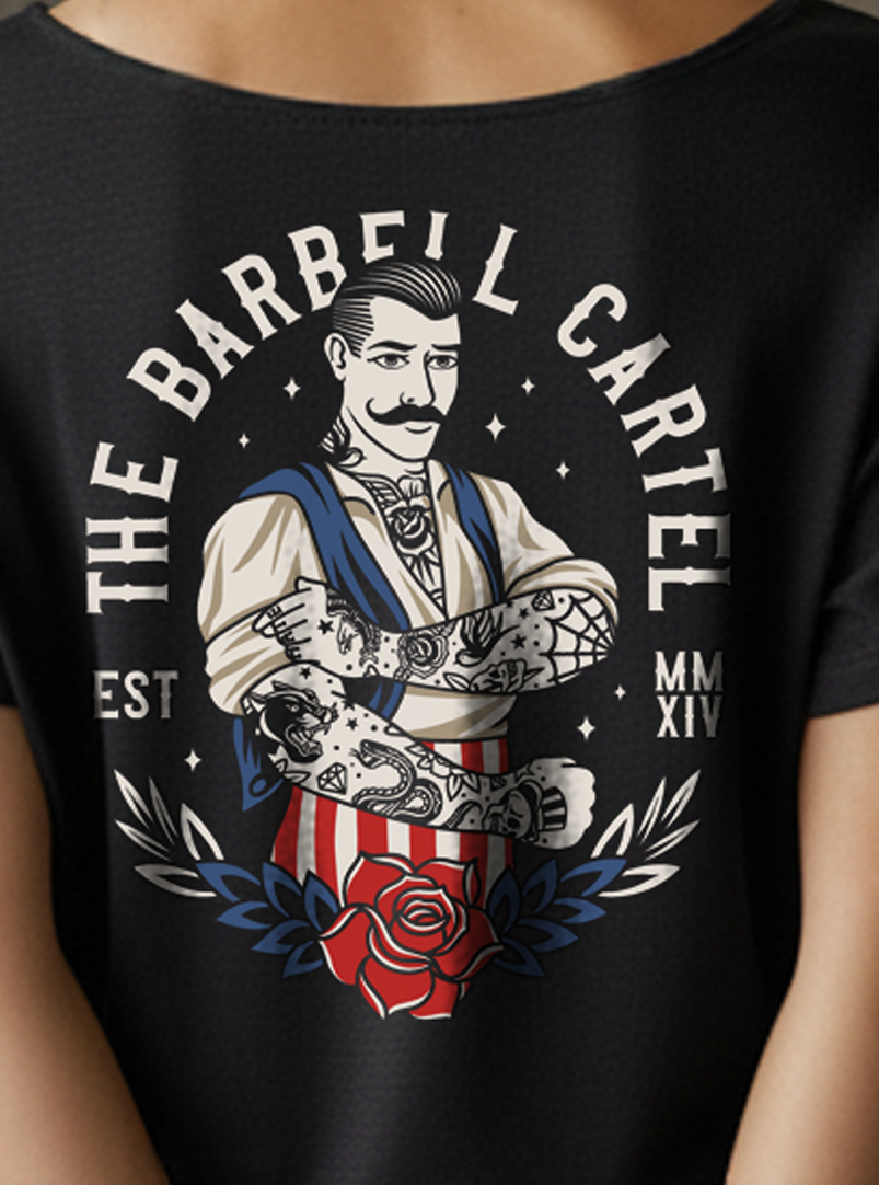 Propaganda Street Cut T-Shirt - Black